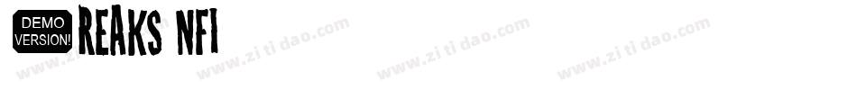 Zreaks NFI字体转换